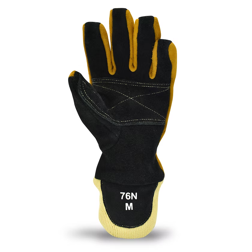 Majestic M8W Structural Firefighting Glove — Cowhide Leather, Wristlet Cuff