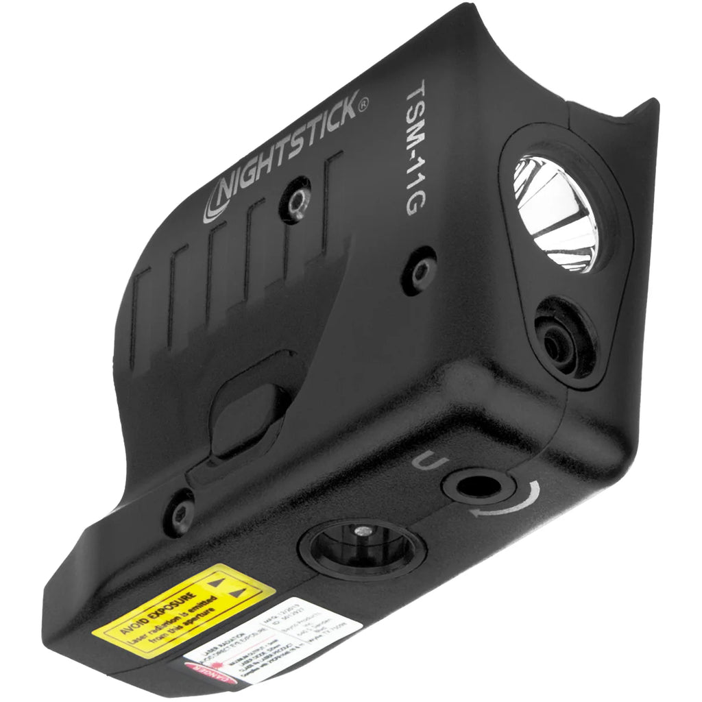 Nightstick Sub-Compact Handgun Light W/green Laser - Li-Ion - Fits Glock® G42 / G43 / G43X / G48