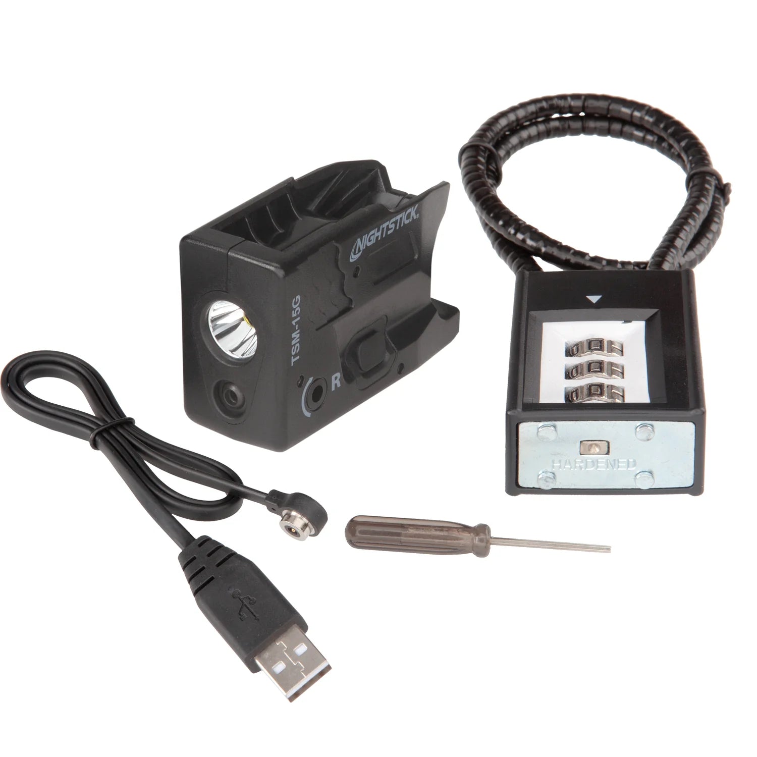 Nightstick Sub-Compact Handgun Light W/green Laser - Li-Ion - Fits Smith & Wesson® M&P Shield