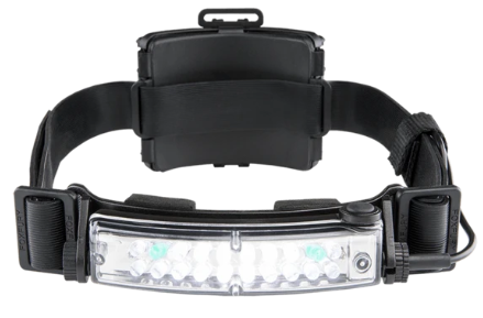 COMMAND+ TILT WHITE & GREEN LED HEADLAMP / HELMET LIGHT - Image 4