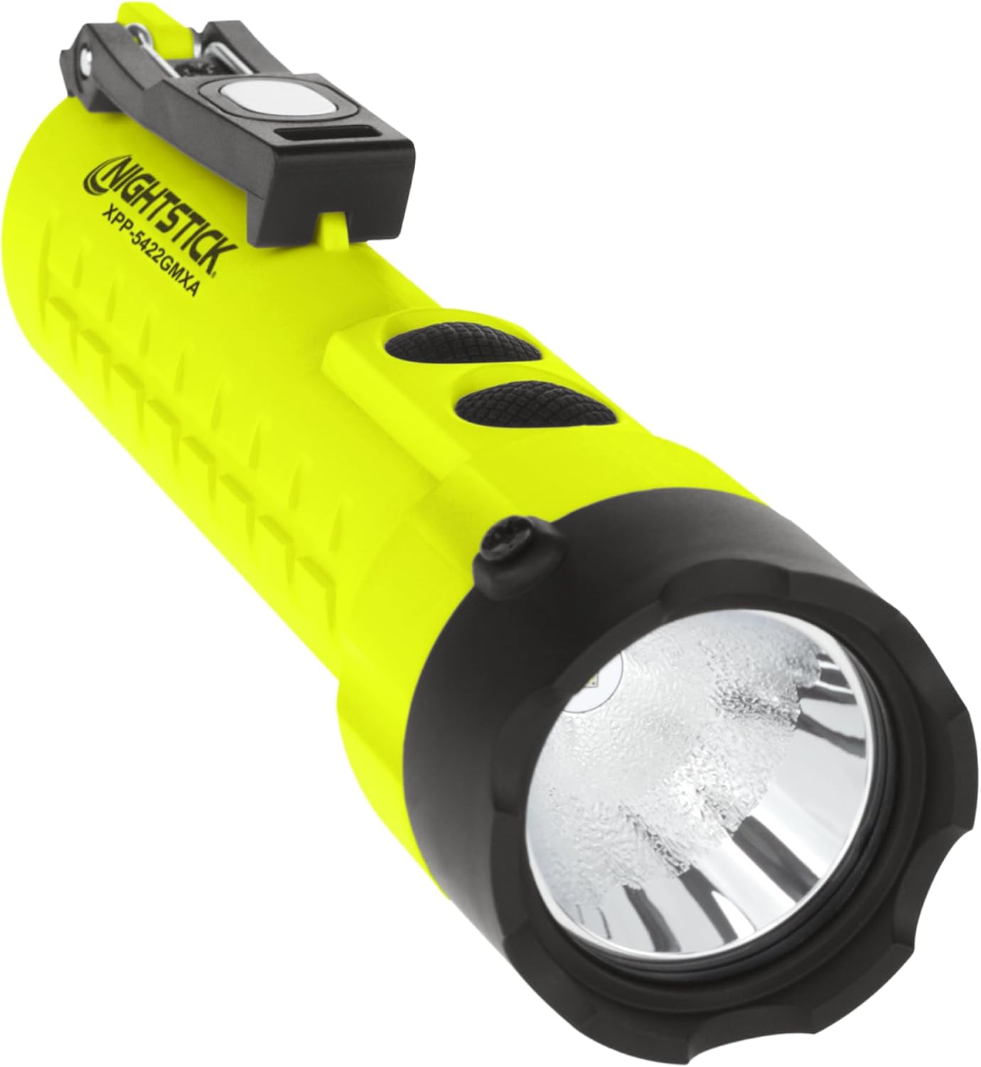 Nightstick Intrinsically Safe Dual-Light Torch W/magnets - 3 AA (not Included) - Green - ATEX