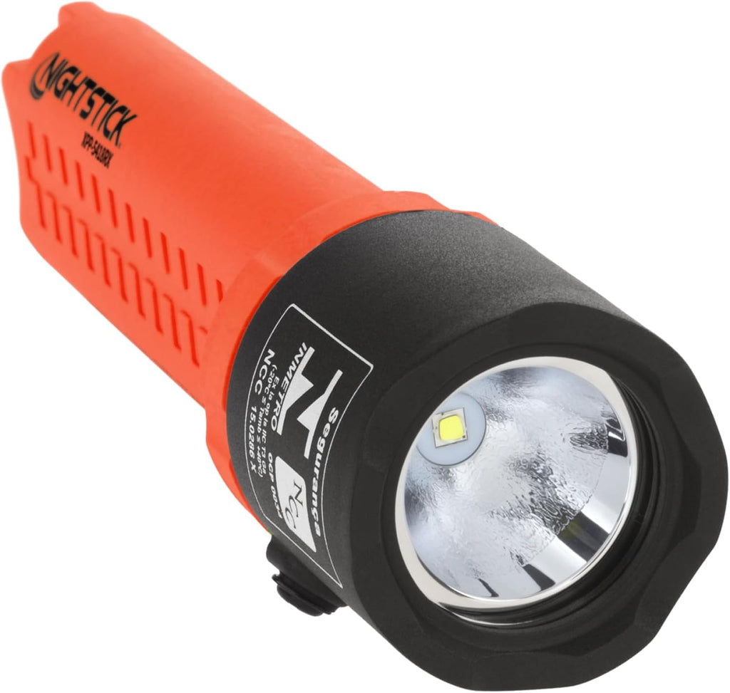 Nightstick Intrinsically Safe Flashlight Kit W/helmet Mounts - 3 AA (not Included) - Red - UL913 / ATEX