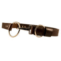 Boston Leather 1.5" Brown Truckman Belt (40" - 55")