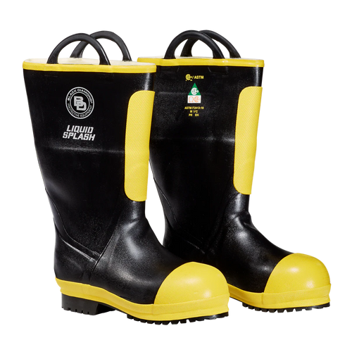 Black Diamond Rubber Firefighter Boot - Image 2