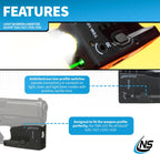 Nightstick Sub-Compact Handgun Light W/green Laser - Li-Ion - Fits Glock® G26 / G27 / G33 / G39