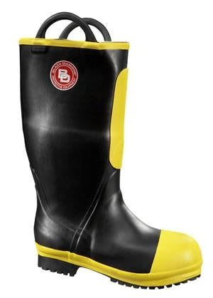 Black Diamond Rubber Firefighter Boot