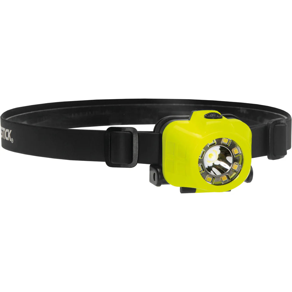 Nightstick Intrinsically Safe Headlamp Kit W/zero-Band Mount - 3 AAA - Green - UL913