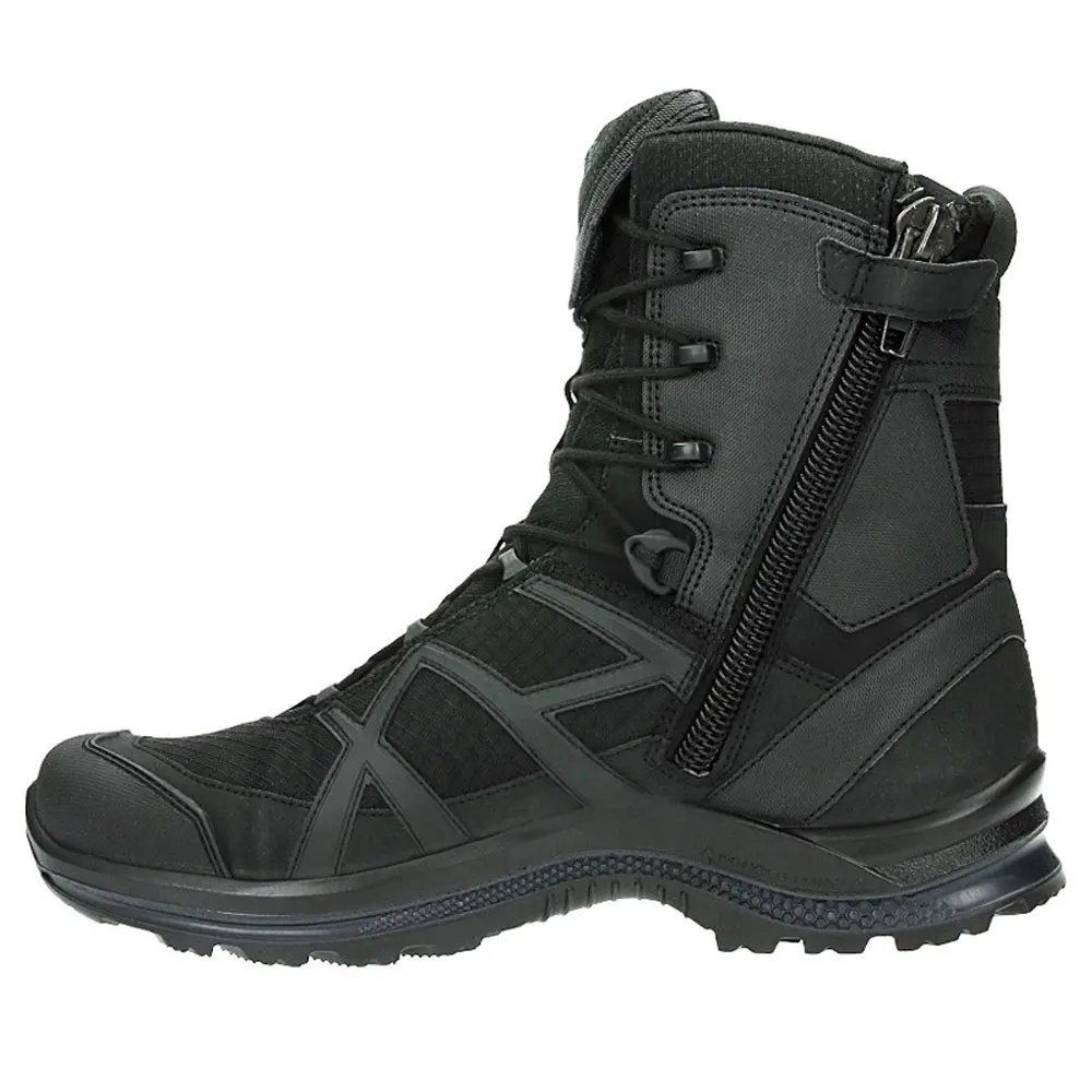 HAIX Black Eagle Athletic 2.0 T High Side Zip side zipper view