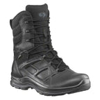 HAIX Black Eagle Tactical 2.0 GTX High Side Zip — Black 8 inch police duty boot with side zipper
