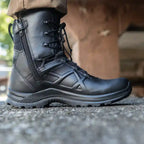 Haix Black Eagle Tactical 2.0 GTX High Side Zip - Side Zipper Detail