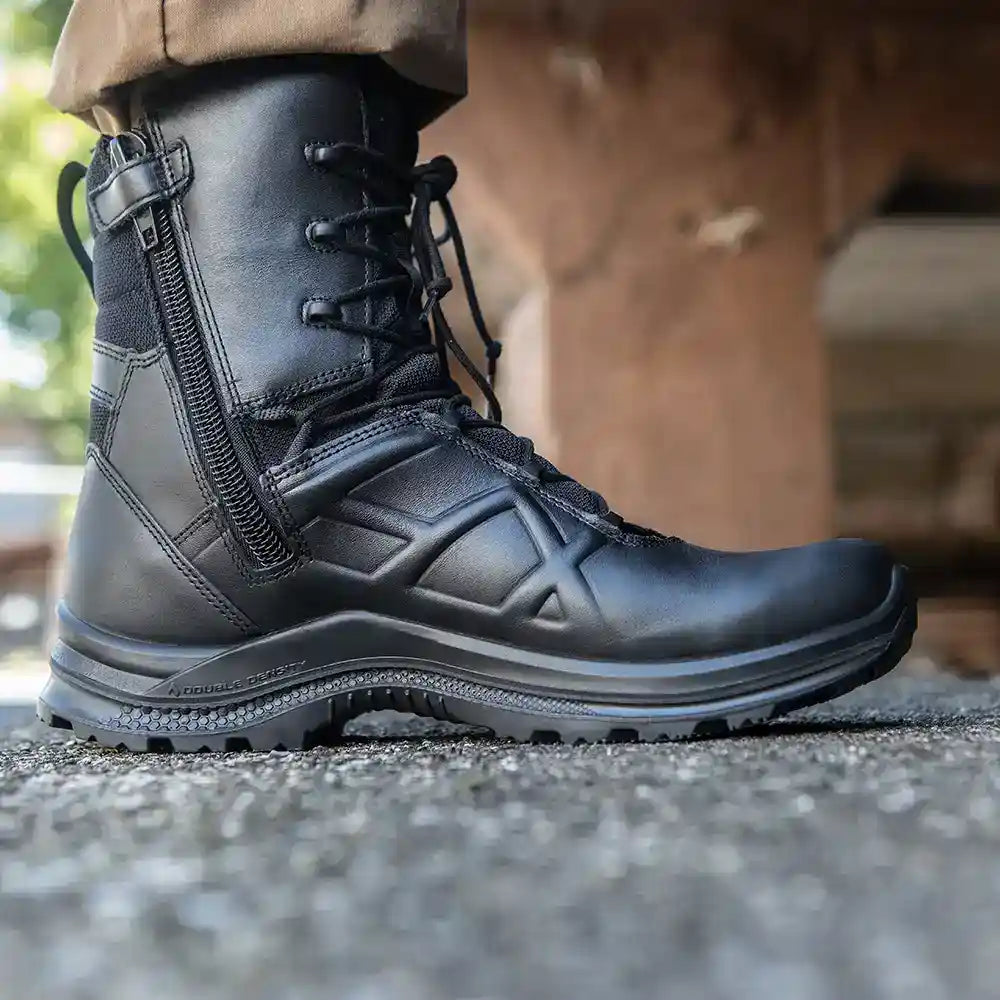 Haix Black Eagle Tactical 2.0 GTX High Side Zip - Side Zipper Detail