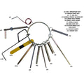 Fire Hooks Unlimited Elevator KEY SET