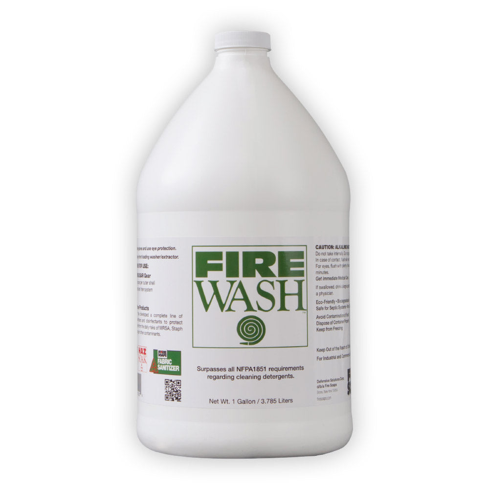FIRE WASH Liquid: 4 X 1 Gallon Case