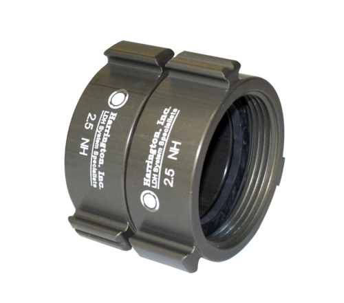 2.5" NH Female Swivel RL x Female Rigid Threaded Adapters