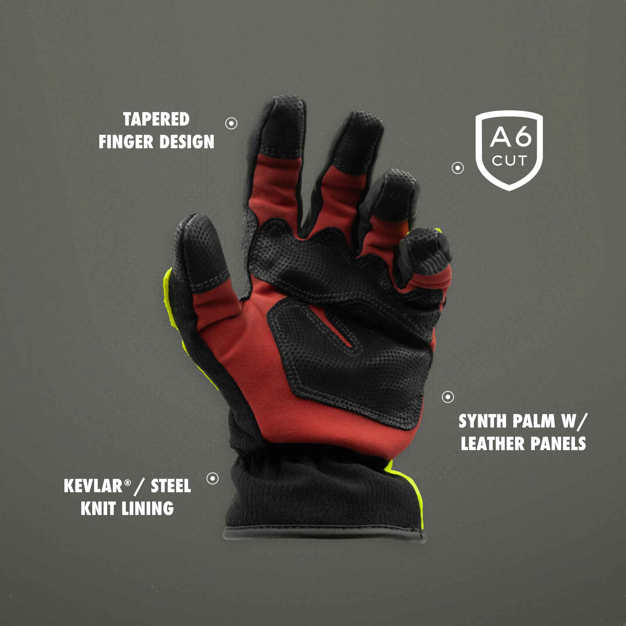 RagTop Hi-Vis Extrication Mitts — image 3