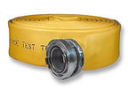 JAFRIB Municipal Supply Fire Hose 50', Storz Aluminum Couplings, Choose 4" or 5" Hose