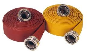 JAFRIB Municipal Supply Fire Hose 50', Storz Aluminum Couplings, Choose 4" or 5" Hose - Image 2