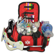 Deluxe Stocked Large EMT First Aid Trauma Bag Fill Kit w/ Emergency Medical Supplies