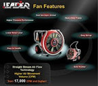 LEADER MT 240 18" Easy Pow’Air : 29,224 CFM Open air - 6,5 HP Honda - Image 4