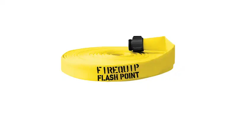 Snap-tite FIREQUIP Flash Point Forestry hose, coated yellow