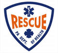 4" PA D.O.H. Rescue Window Sticker