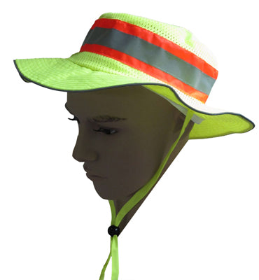 ANSI Lime Full Brimmed Ranger Style Hats