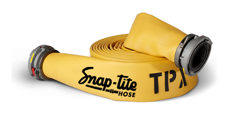 Snap-tite TPX LDH large diameter supply fire hose
