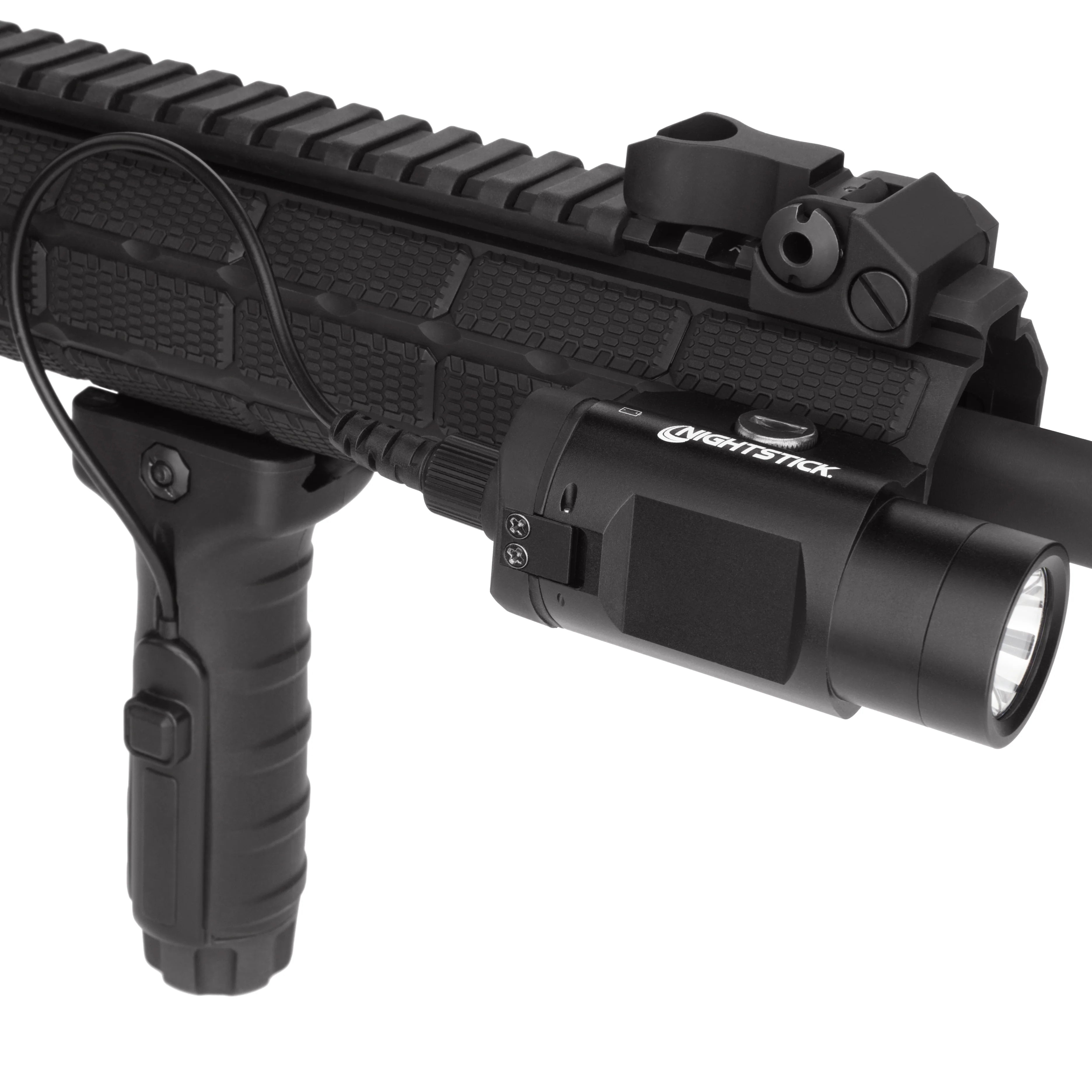 Nightstick Long-Gun Light W/rps - 2 CR123 - Black