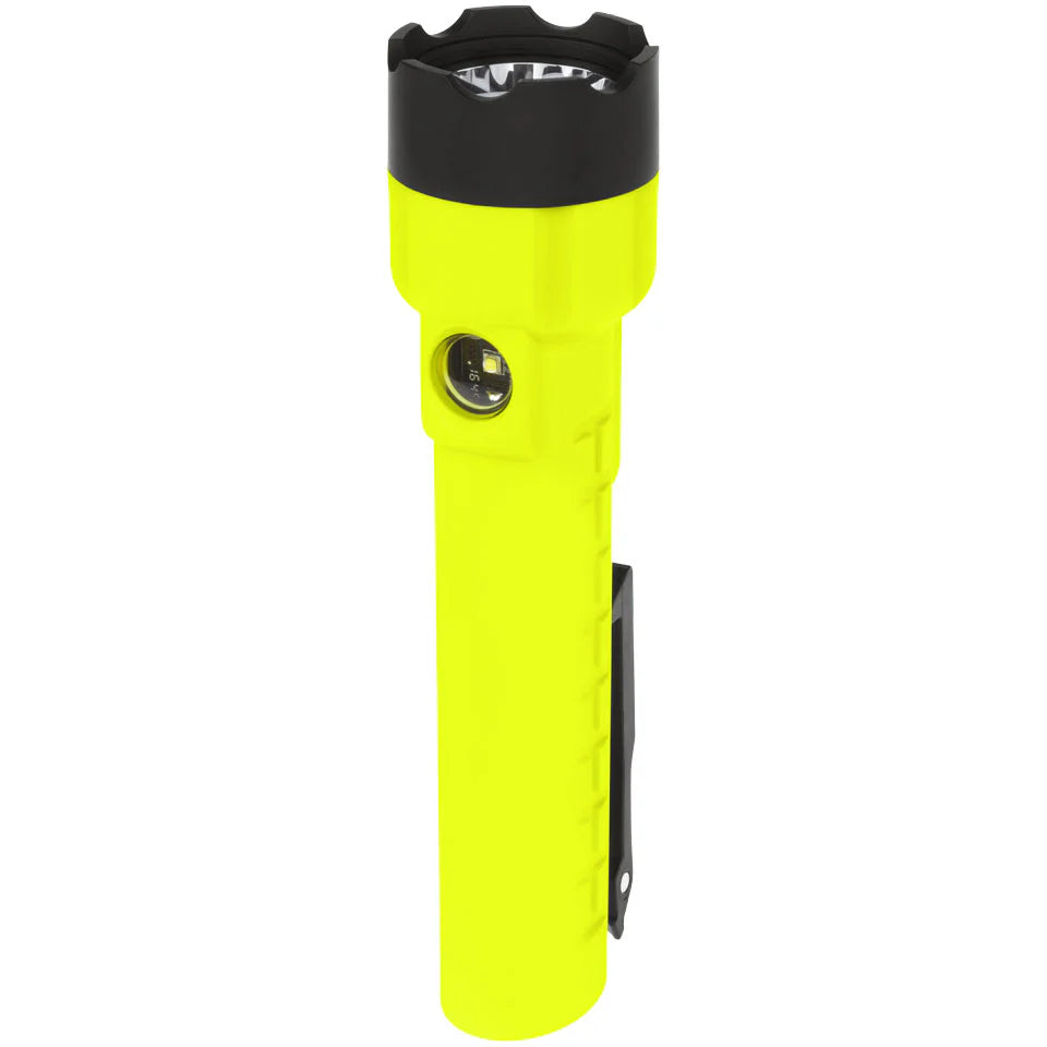 Nightstick Intrinsically Safe Dual-Light Flashlight W/magnets - 3 AA (not Included) - Green - UL913