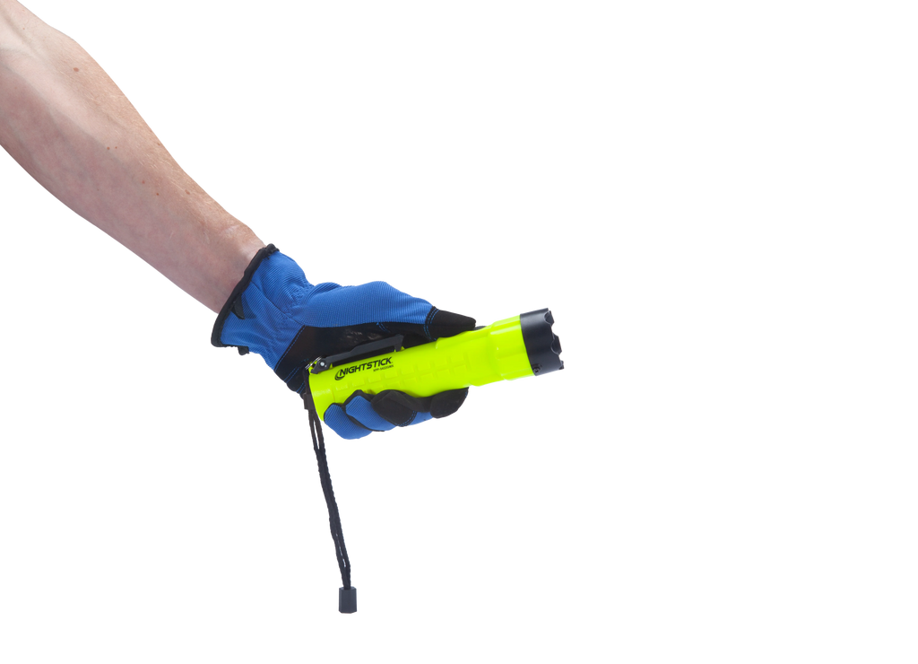 Nightstick Intrinsically Safe Dual-Light Flashlight W/magnets - 3 AA (not Included) - Green - UL913