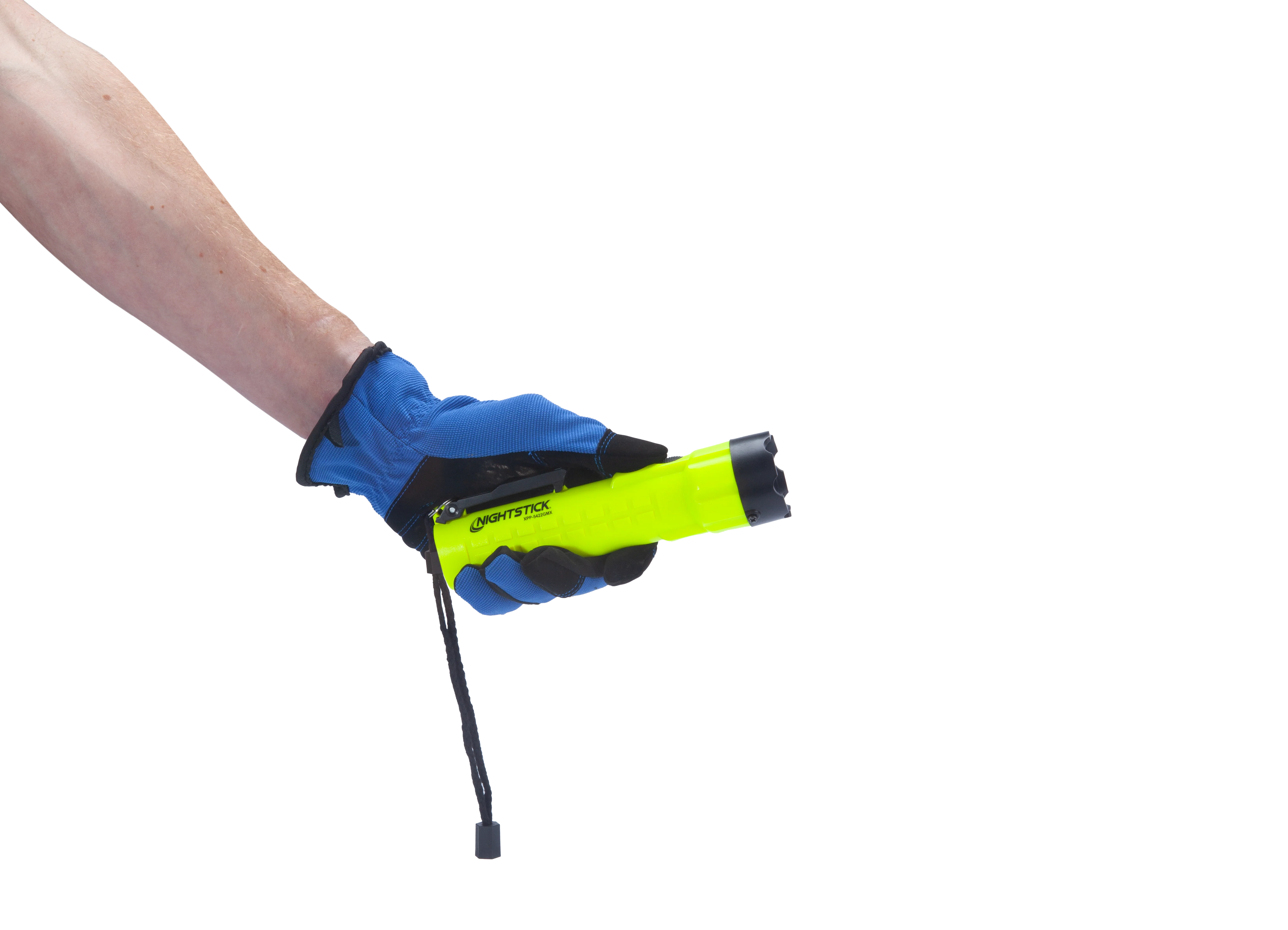 Nightstick Intrinsically Safe Dual-Light Flashlight W/magnets - 3 AA (not Included) - Green - UL913