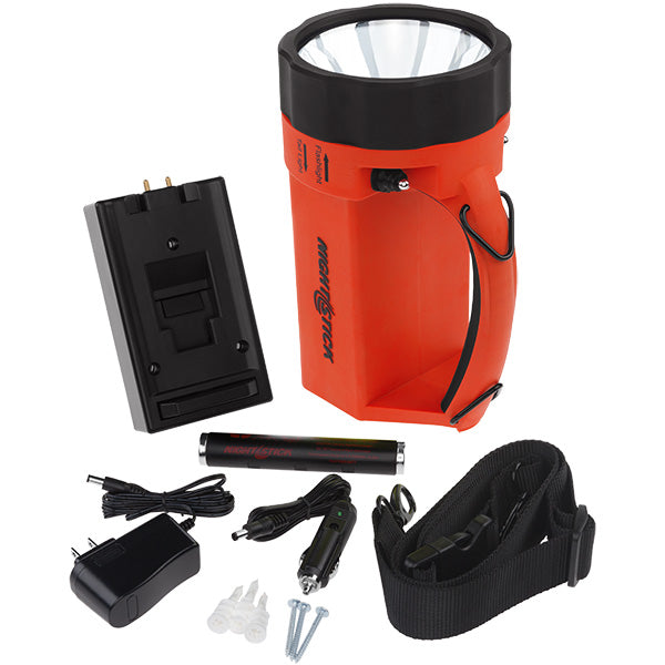 Nightstick Intrinsically Safe Dual-Light™ Lantern Rechargeable Orange - Image 3