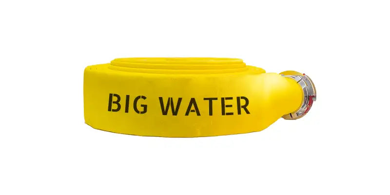 Snap-tite FIREQUIP Big Water large diameter supply hose, yellow