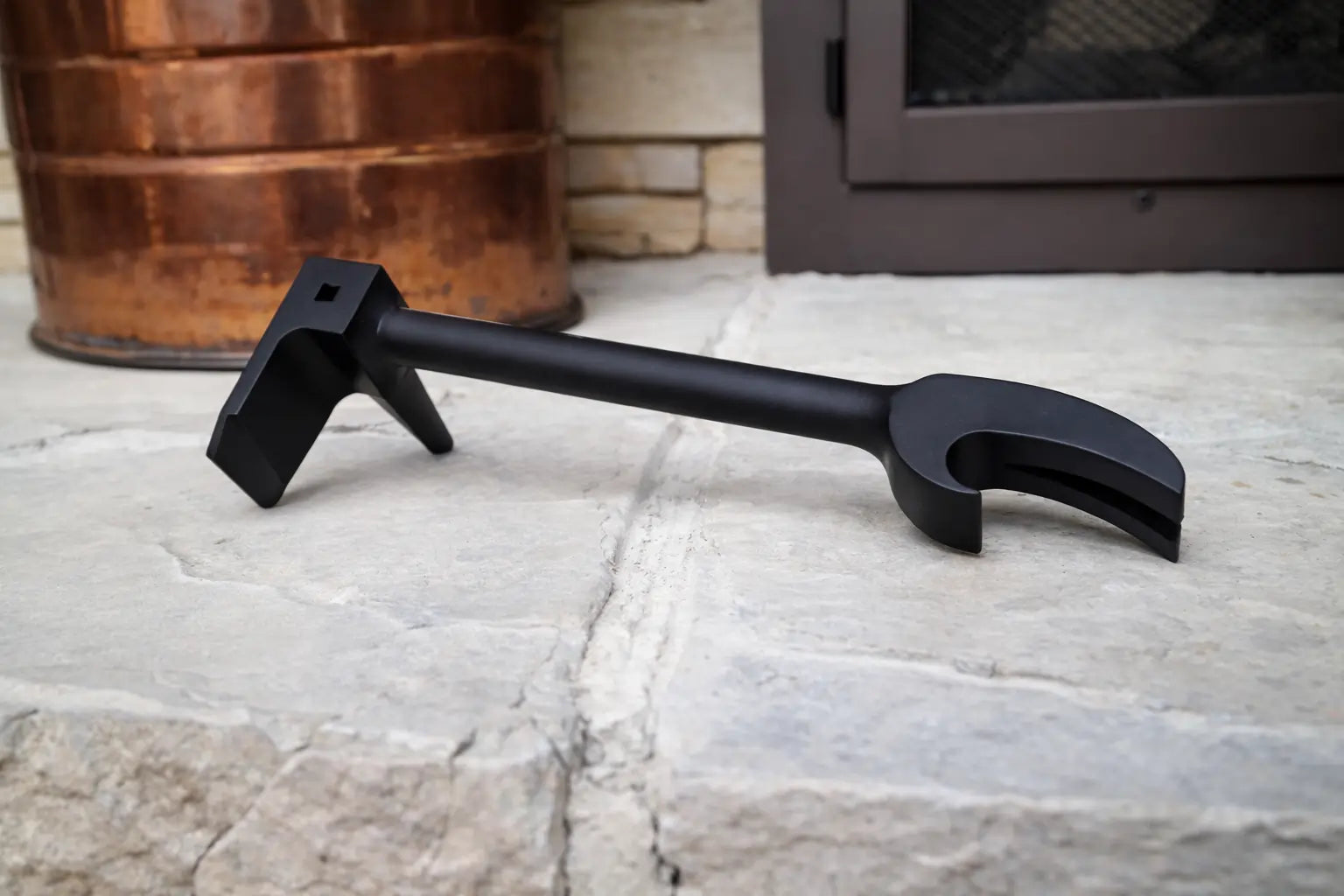 BLACK HALLIGAN BOTTLE OPENER