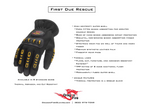 Dragon Fire First Due Rescue Glove - Easy On/off Cuff