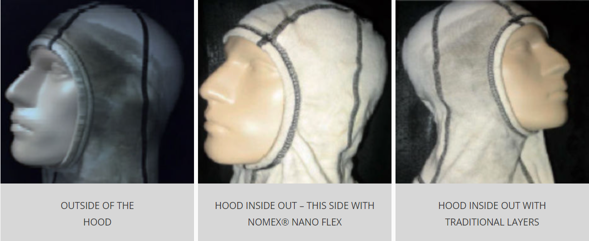 VIKING FIREFIGHTER HOOD WITH DUPONT™ NOMEX® NANO FLEX TECHNOLOGY - Image 2