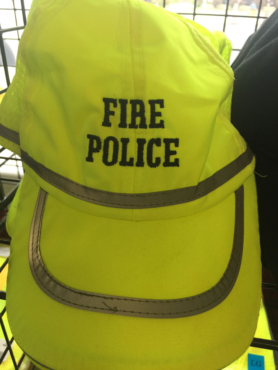 ANSI Lime Hi Vis Baseball Cap Style Safety Cap - Image 2