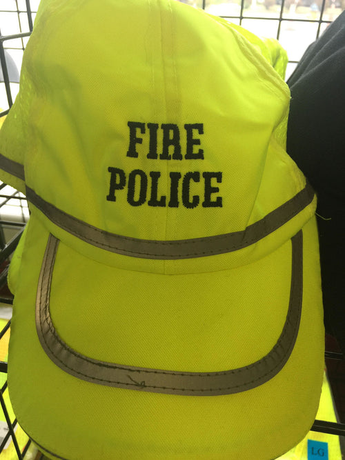 ANSI Lime Hi Vis Baseball Cap Style Safety Cap - Image 2